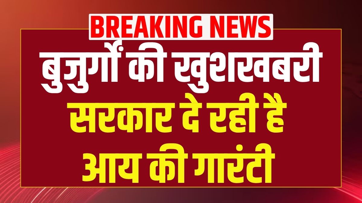 Senior Citizen Yojna Update 2026